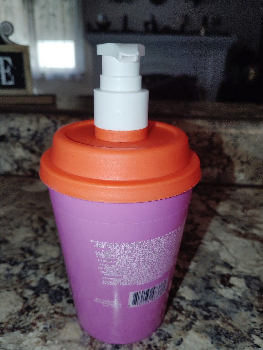 Nwt Pink & Orange Pump Body Wash - Picture 4 of 5